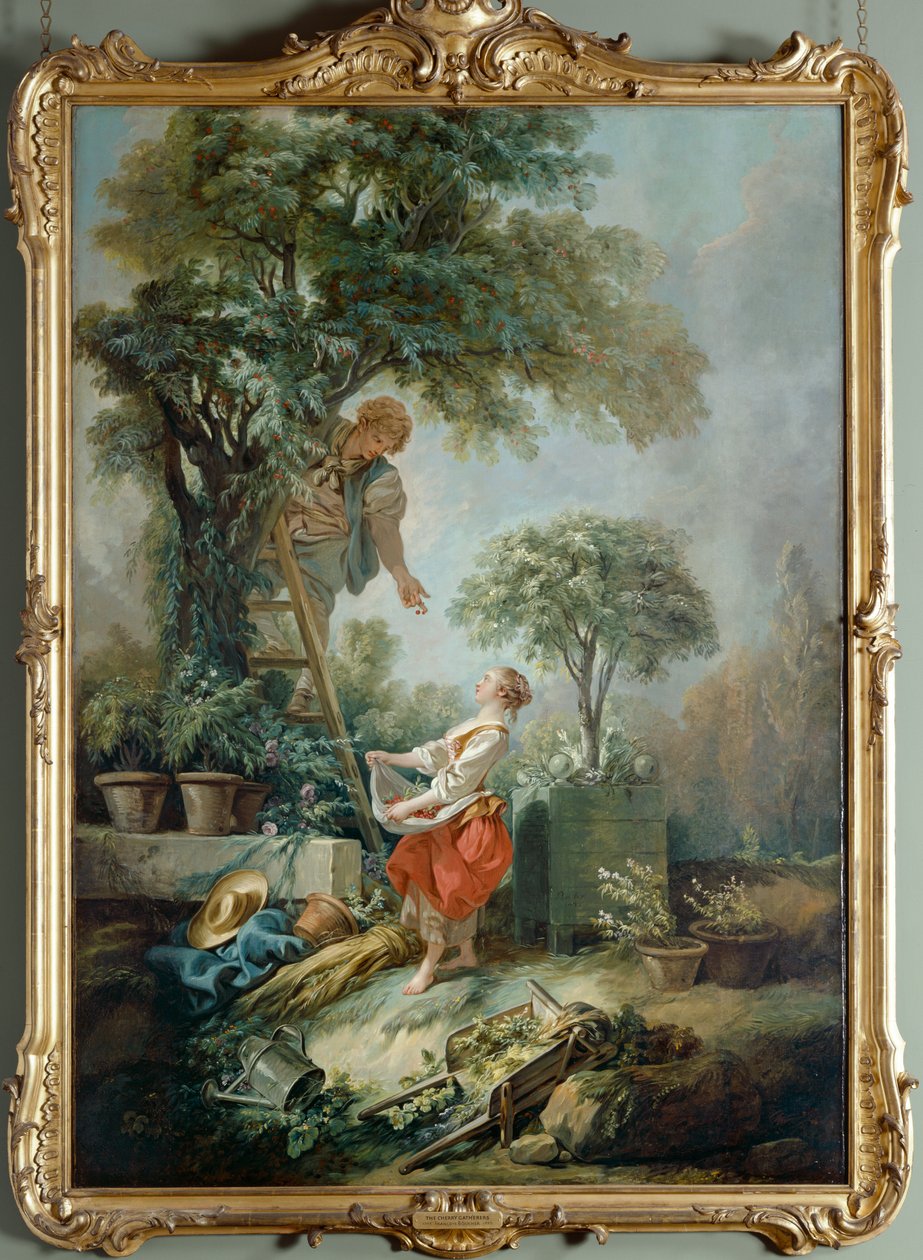 Körsbärssamlarna av François Boucher
