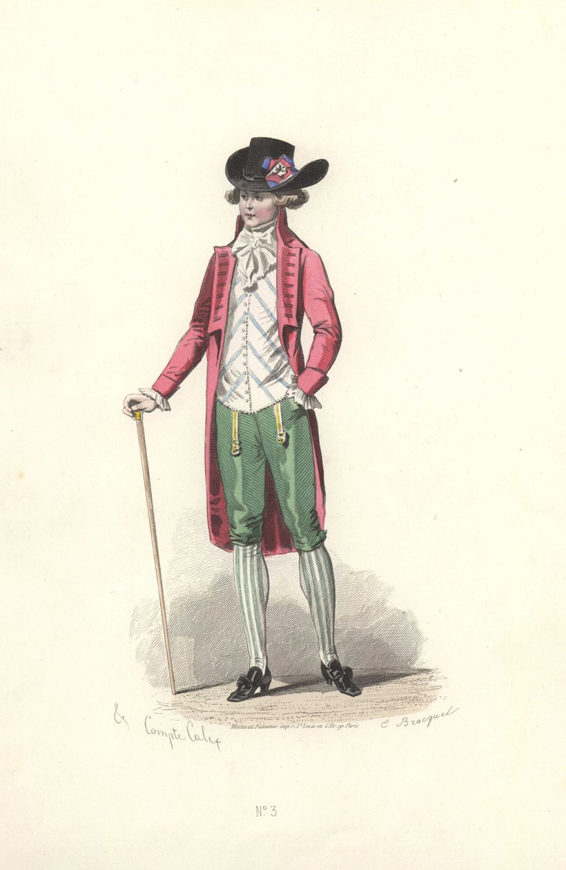 Dandy, Marie Antoinettes era. av Francois Claudius Compte Calix
