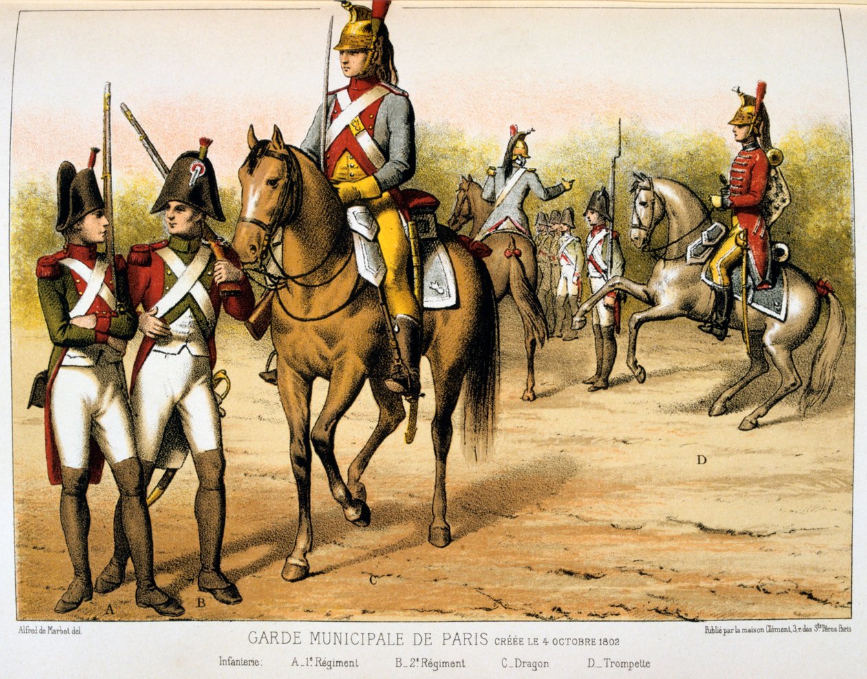 Kommunalgardet i Paris av Francois Cudet