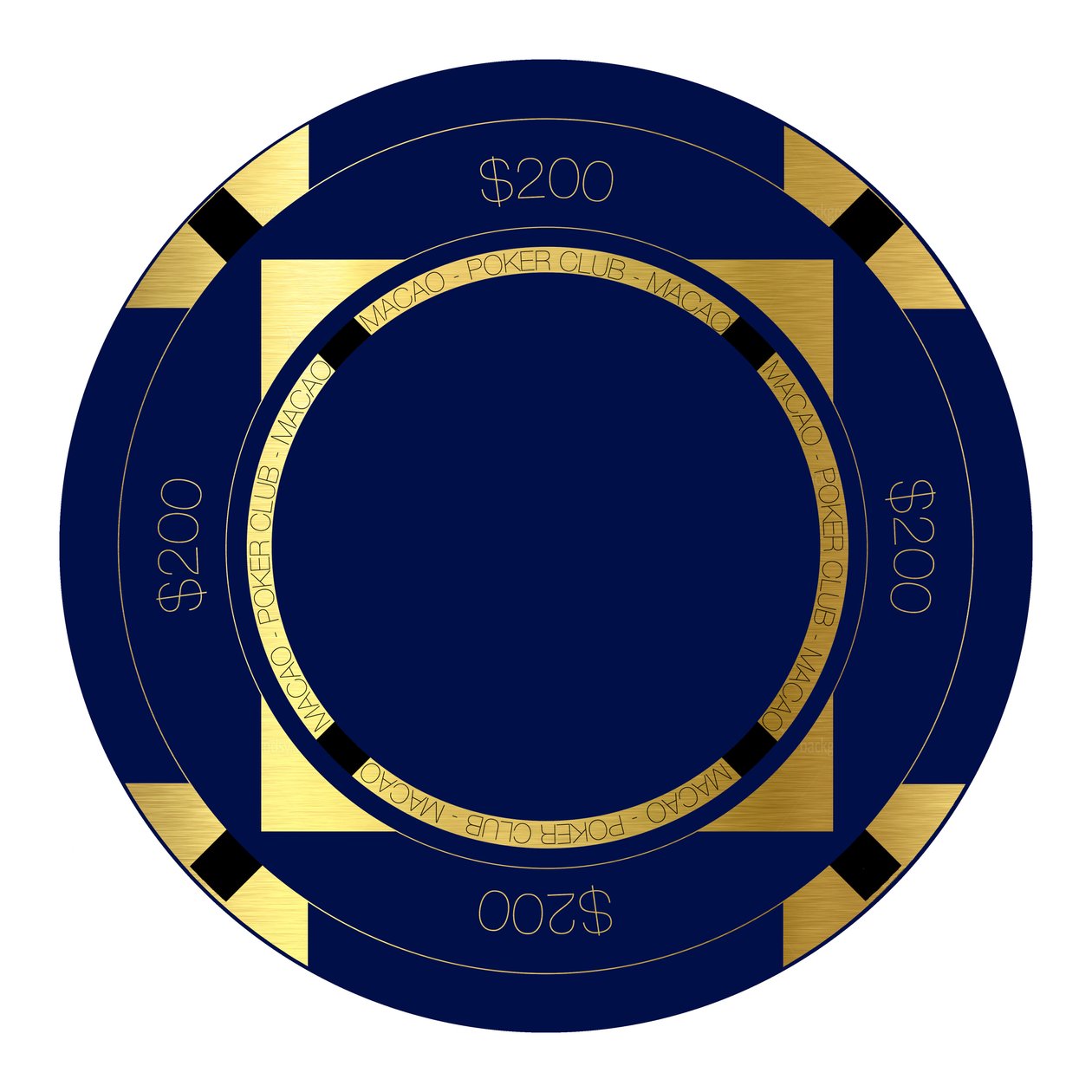 PokerChip , 2015, digitalt, av Francois Domain