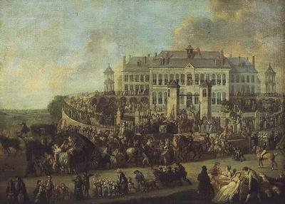 Festen på Broquelet av Francois Louis Joseph Watteau