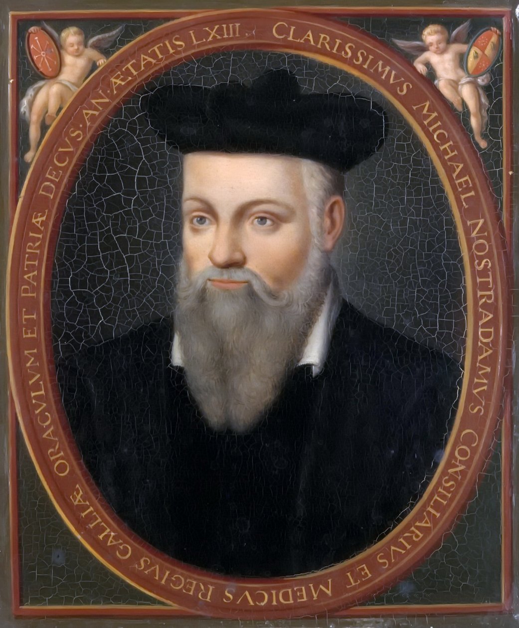 Michel de Nostredame, kallad Nostradamus 1503-1566 av Francois Marius Granet