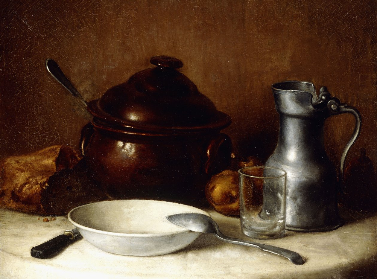 Före måltiden; Före maten av Jean Francois Millet