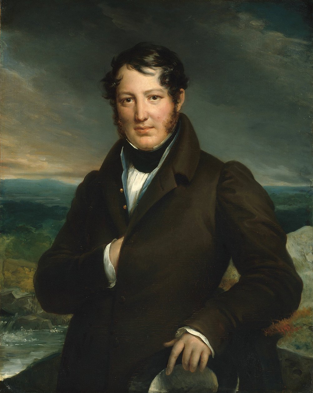 Mr Tortoni, ca. 1820. av Francois Pascal Simon Gerard