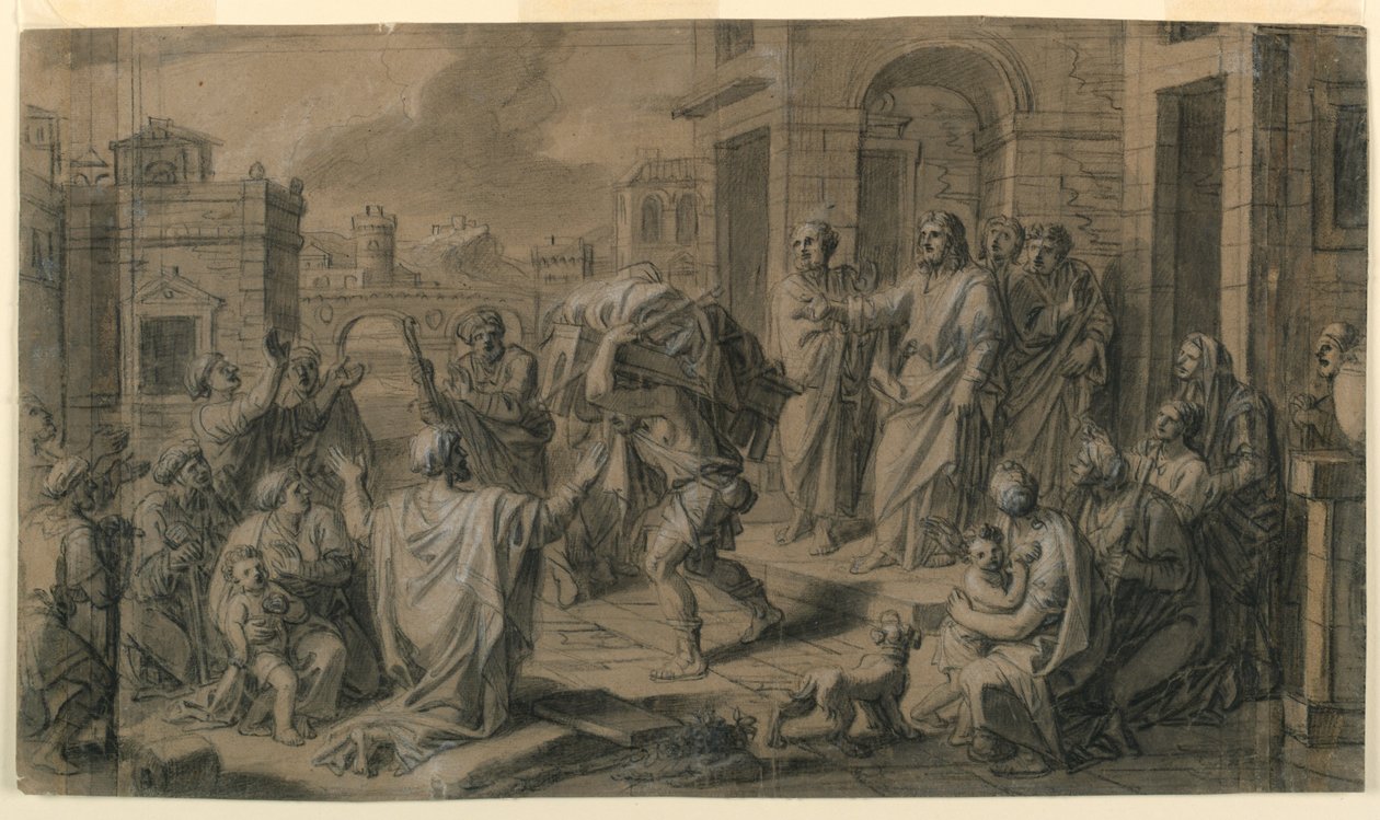 Teckning av Francois Verdier