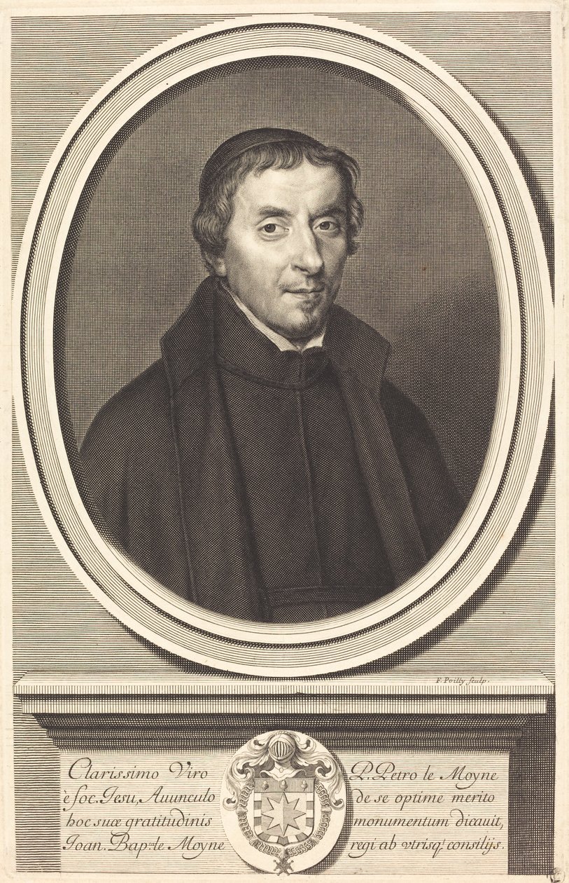 Peter the Moyne av Francois de Poilly I after Philippe