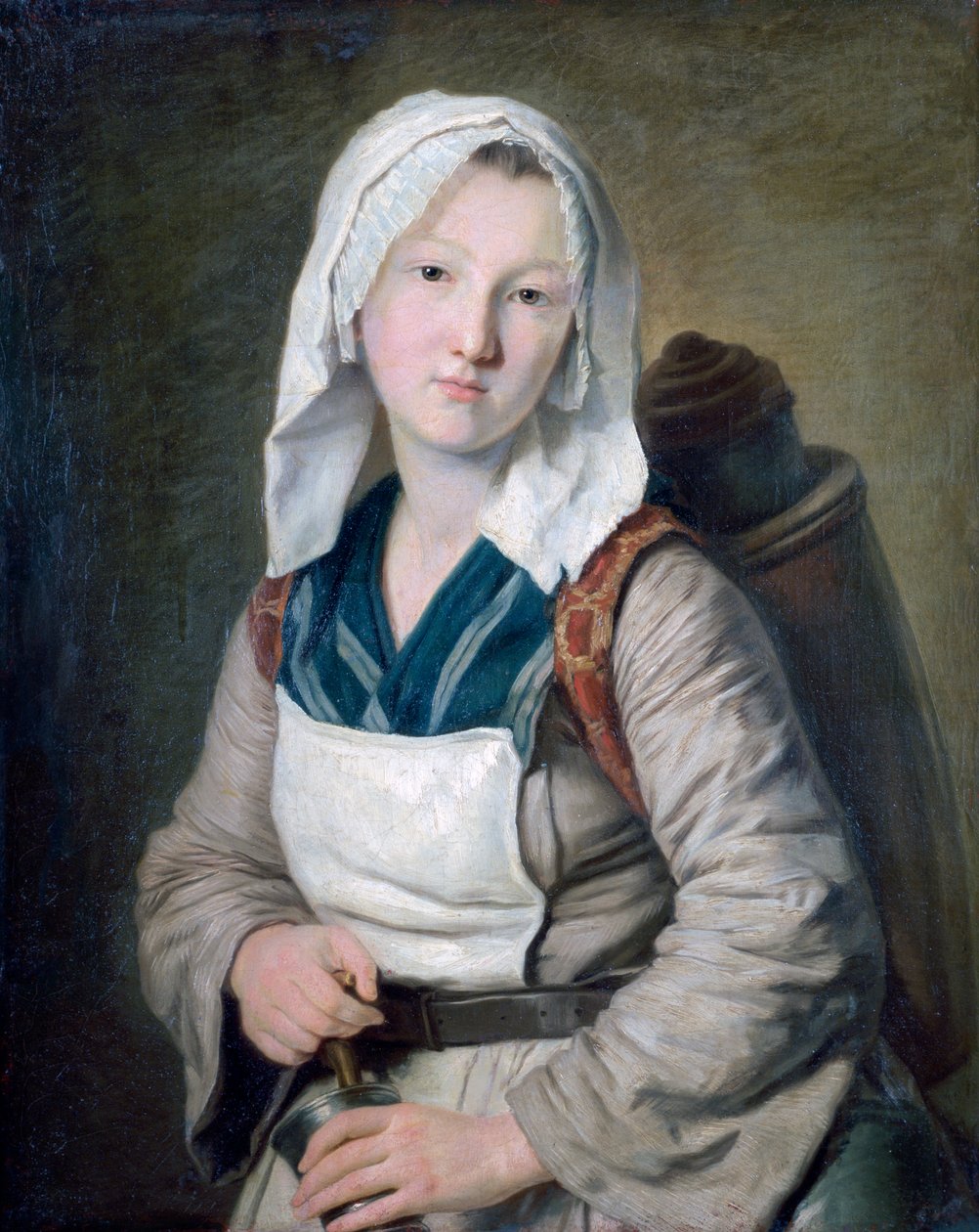 Örtteförsäljaren, c1725-1778 av Francoise Duparc