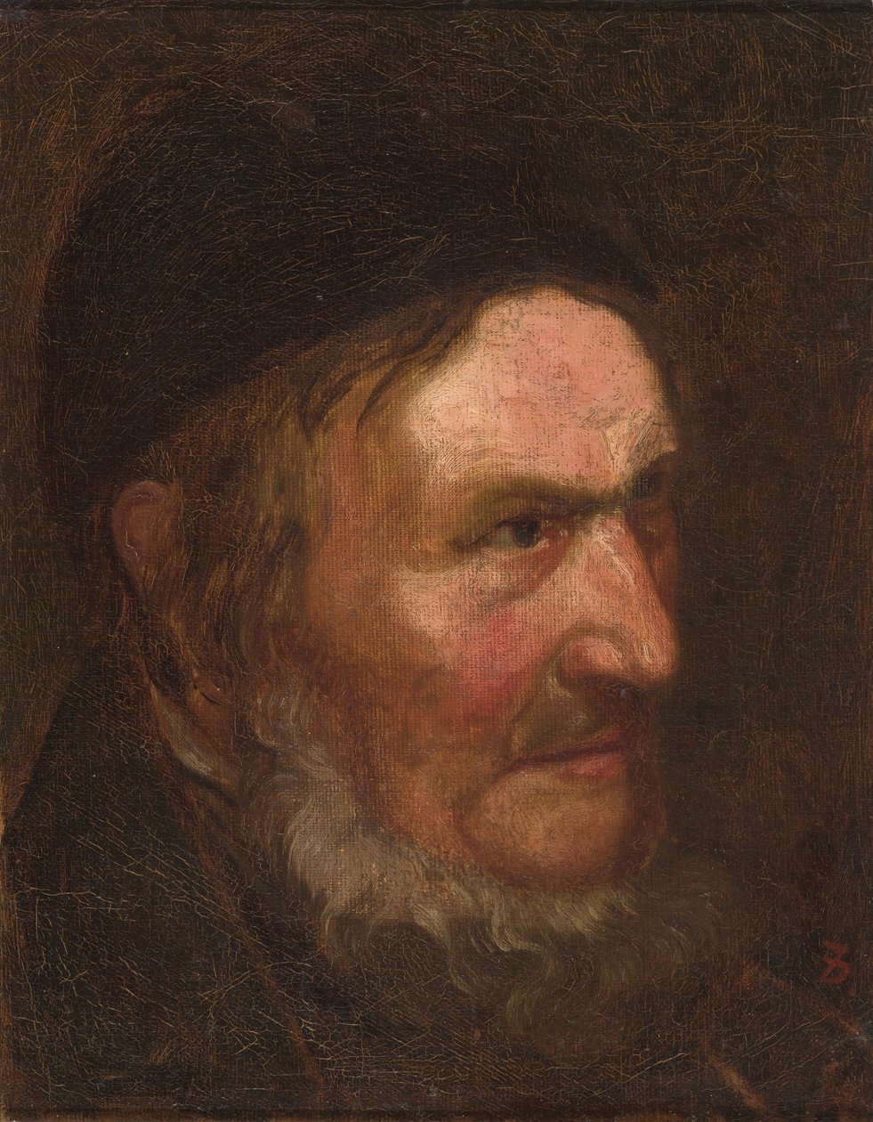 Portrait of Squire Duveneck av Frank Duveneck