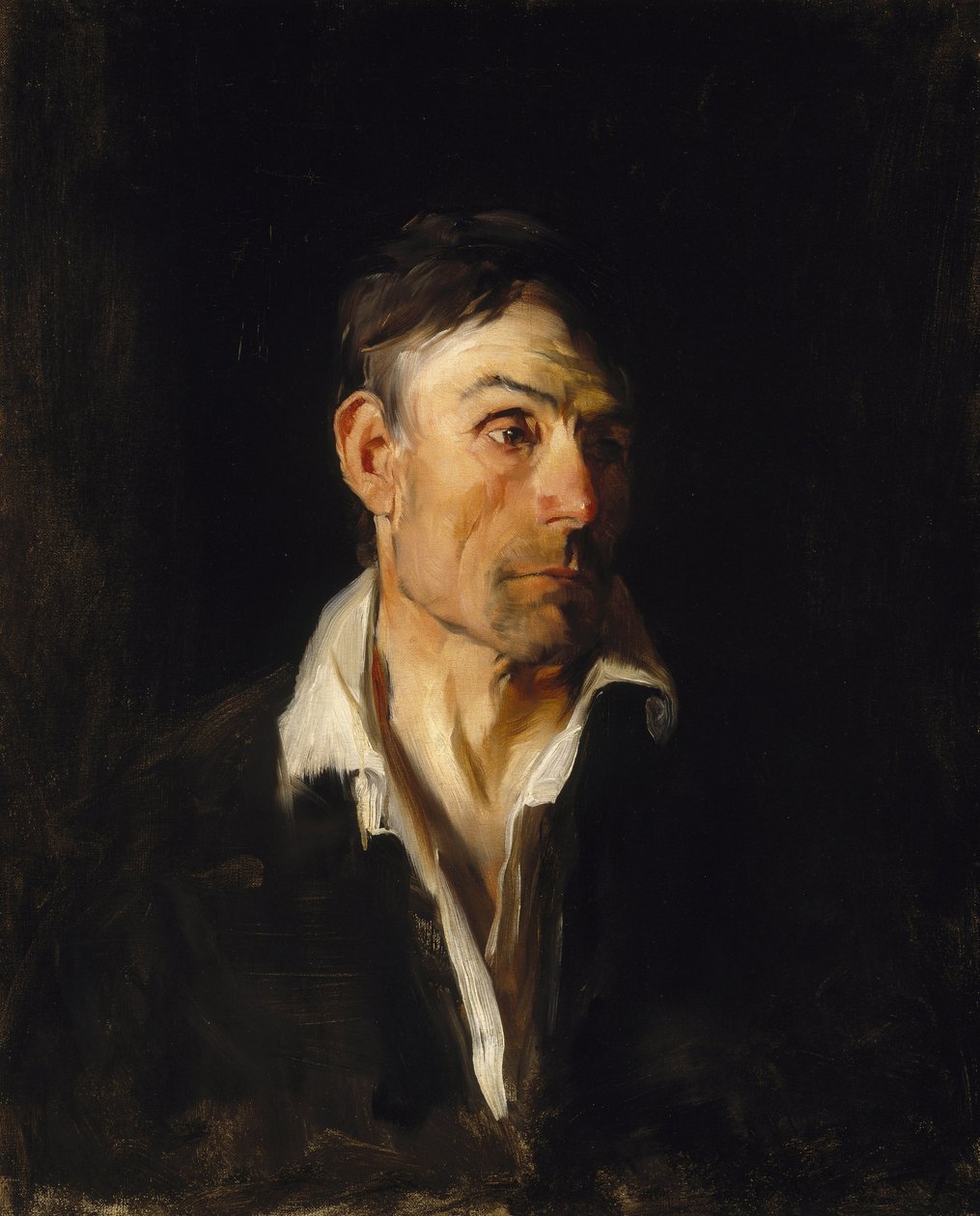 Porträtt av en man (Richard Creifelds) av Frank Duveneck