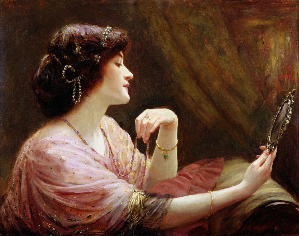 Den emaljerade kedjan, 1911 av Frank Markham Skipworth