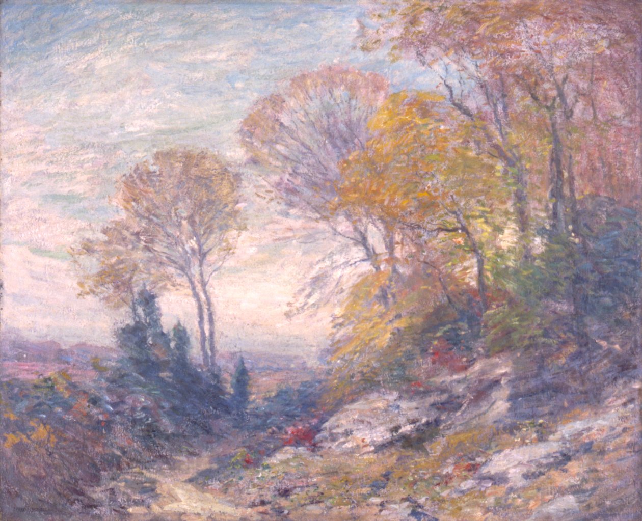 Oktober morgon av Frank A. Bicknell