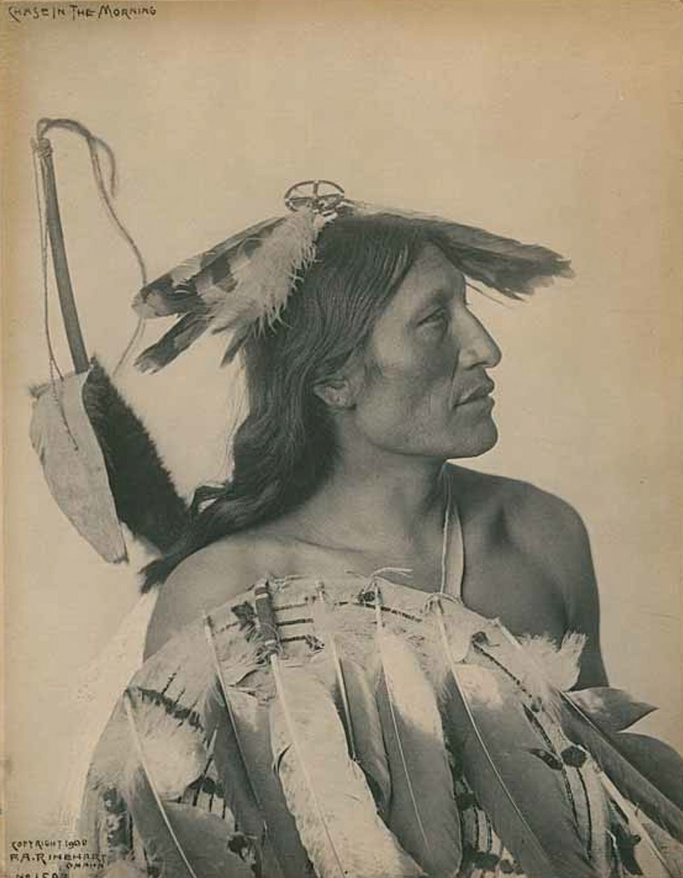 Chase-in-the-morning, c. 1888. av Frank A. Rinehart