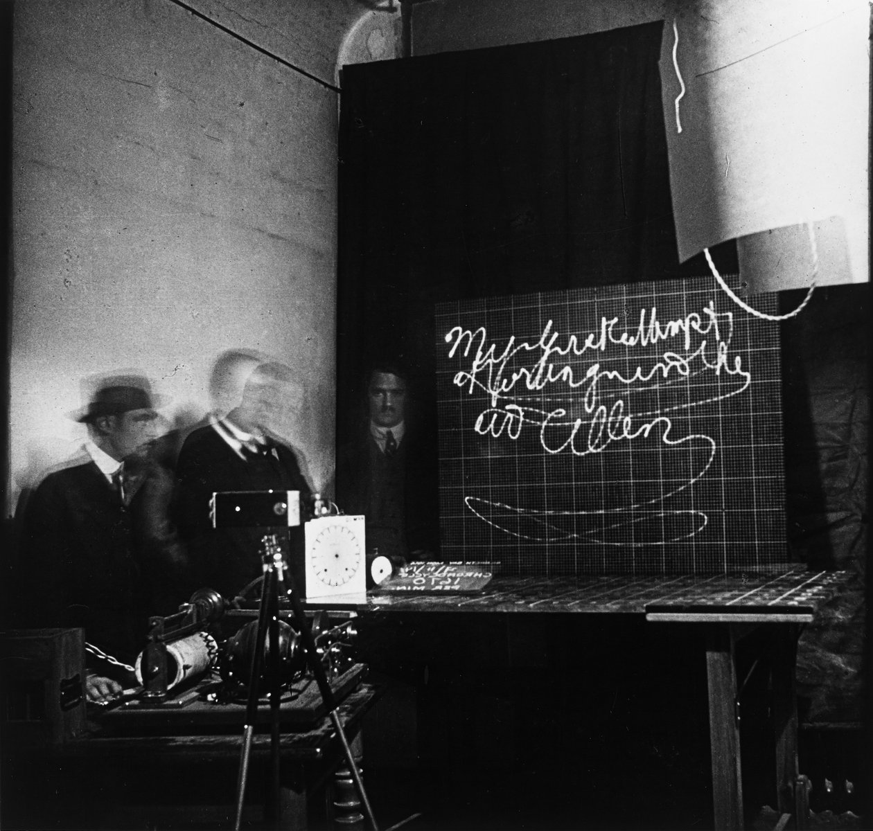 Cyklografisk handskrift av Frank Bunker Gilbreth