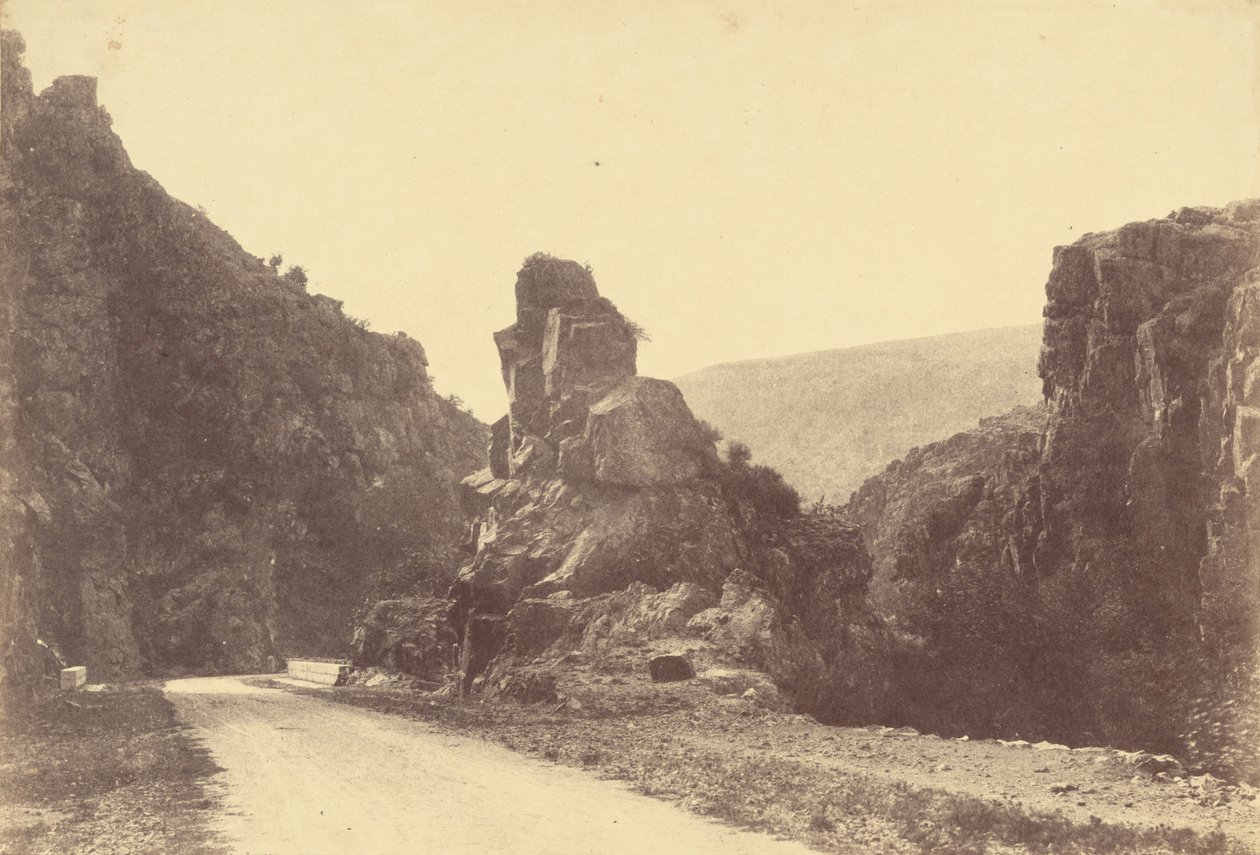 Landskap,1858 (foto) av Frank Chauvassaigne
