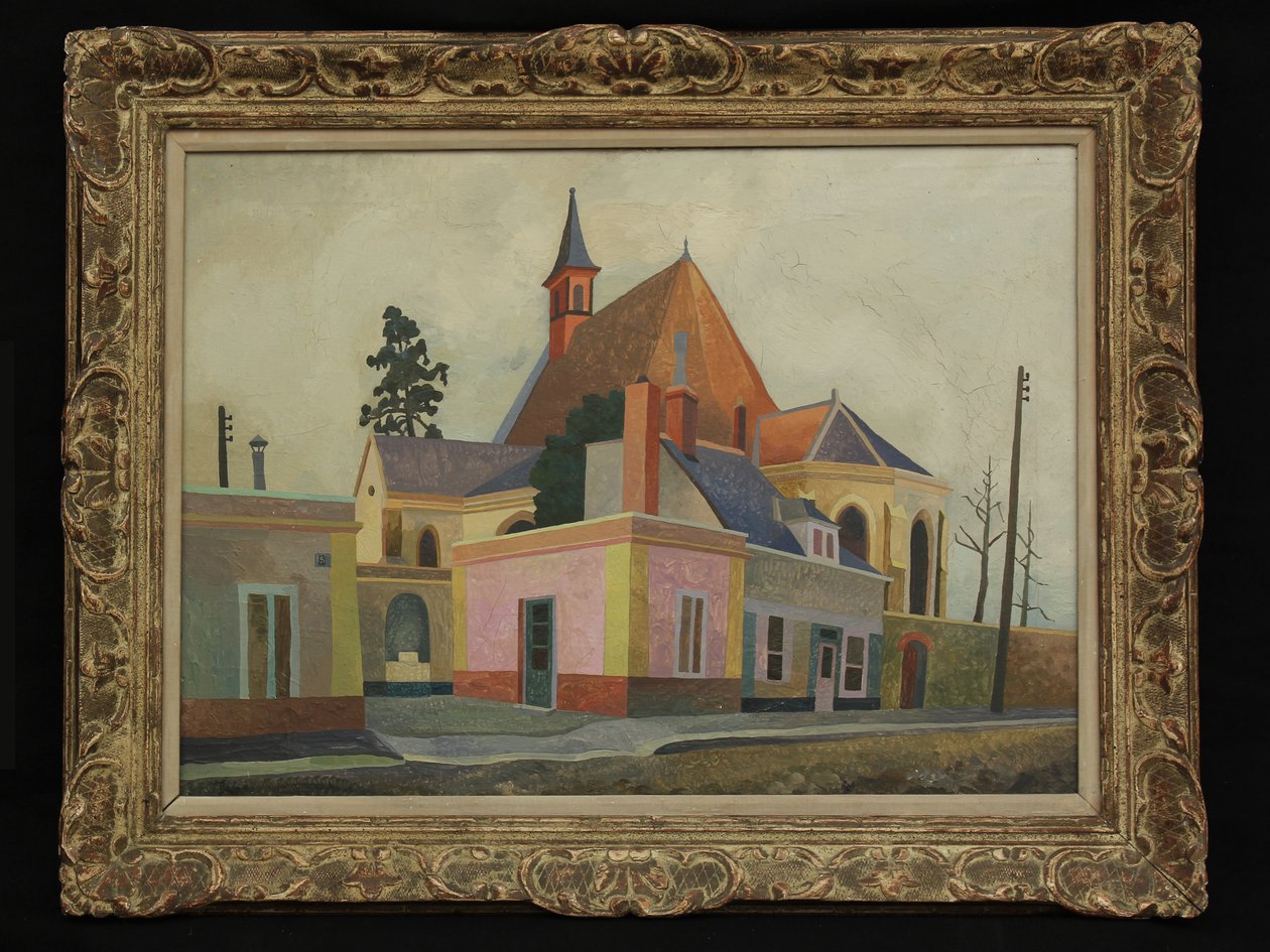 Kapellet i Notre Dame - Chartres, ca 1938 av Frank Coombs