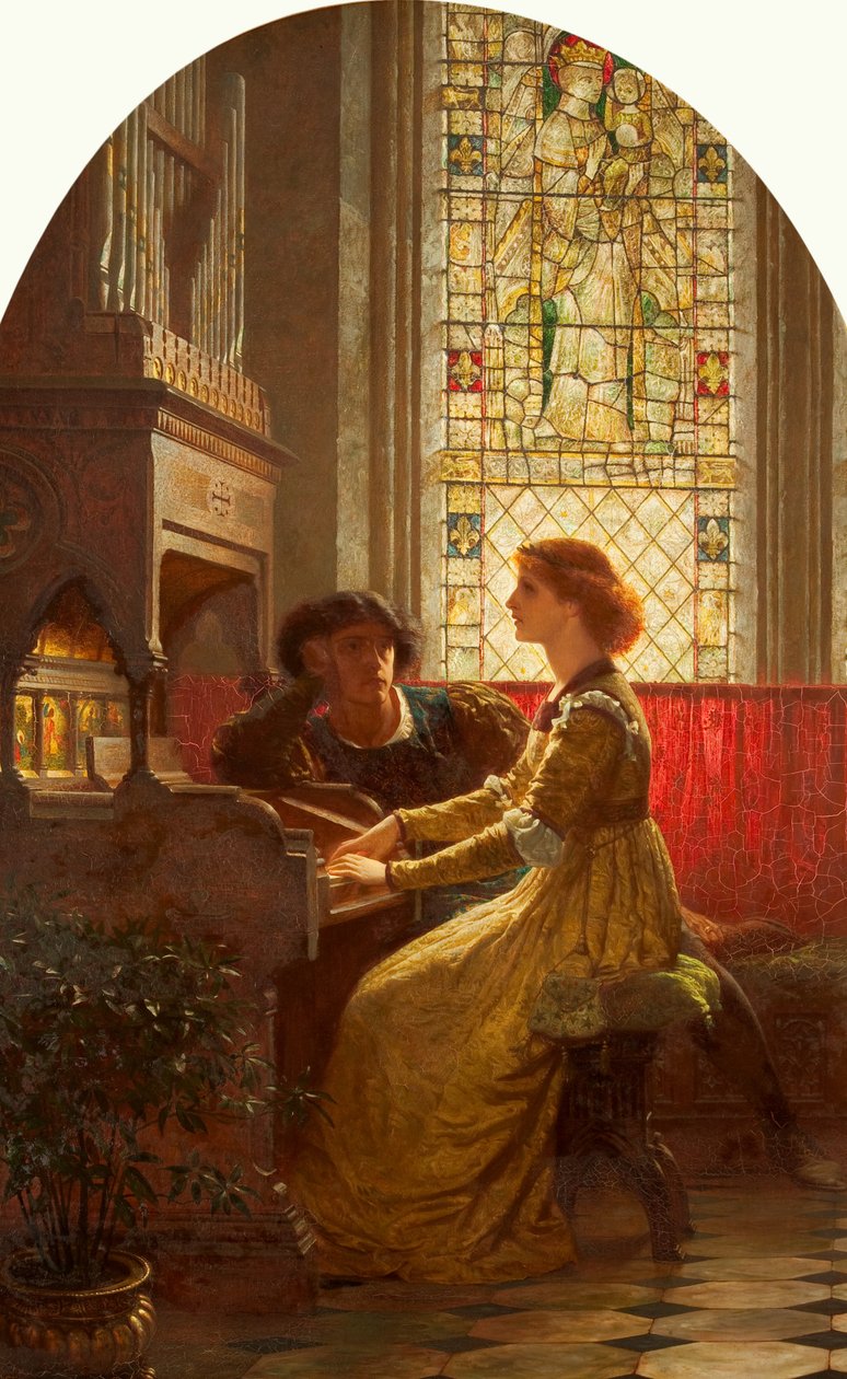 Harmoni, 1879 av Frank Dicksee