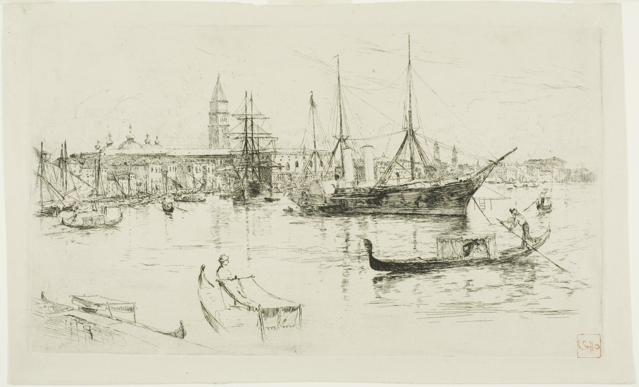 Laguna, Venedig av Frank Duveneck