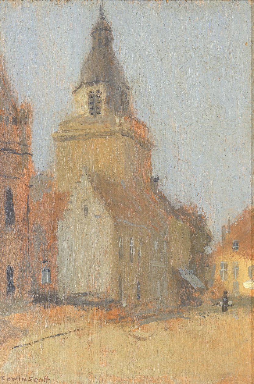 Stadskyrkan, n.d. av Frank Edwin Scott