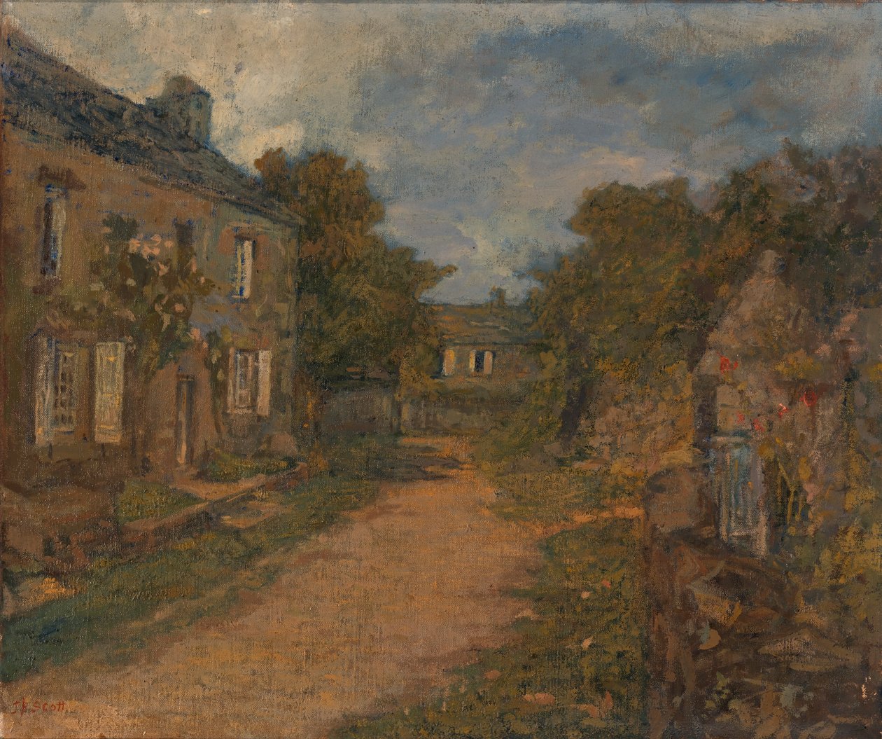 Millets hus, n.d. av Frank Edwin Scott
