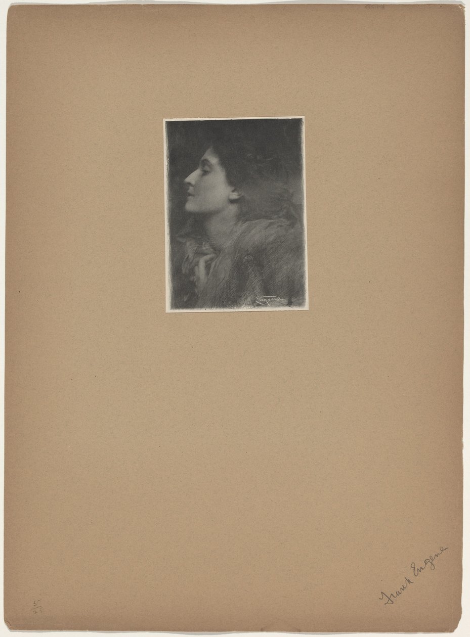 Lady of Charlotte,1901 (foto) av Frank Eugene