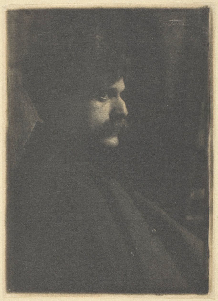 Porträtt av Alfred Stieglitz av Frank Eugene