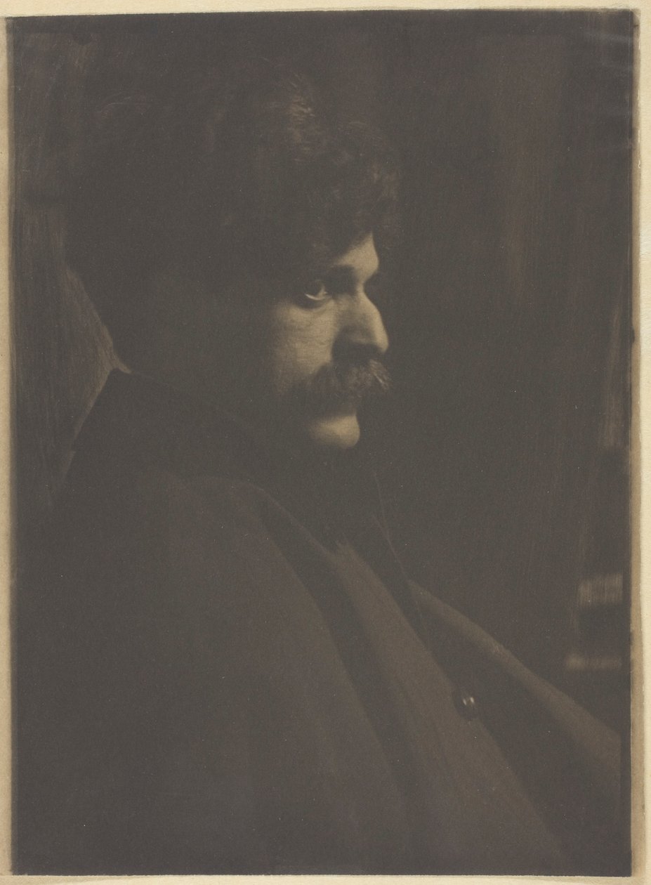 Porträtt av Alfred Stieglitz av Frank Eugene