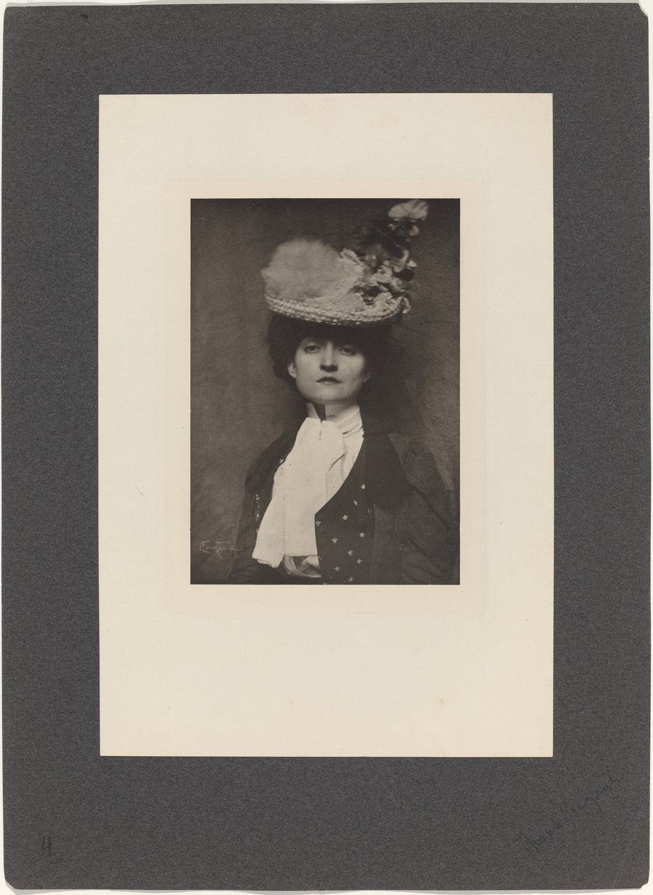 Porträtt av Miss Jones, 1901. av Frank Eugene