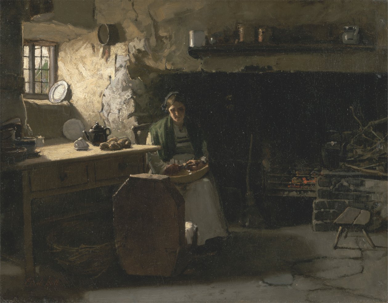 Skala potatis av Frank Holl