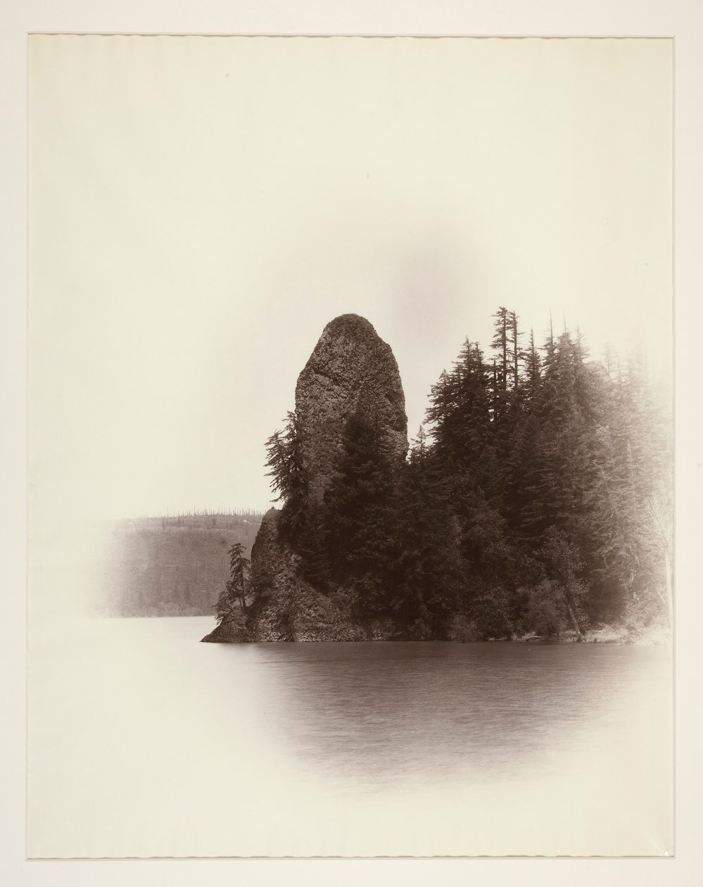 Namnlös (Rooster Rock) av Frank Jay Haynes
