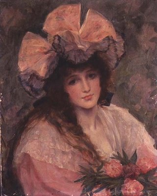 En ung skönhet av Frank Markham Skipworth