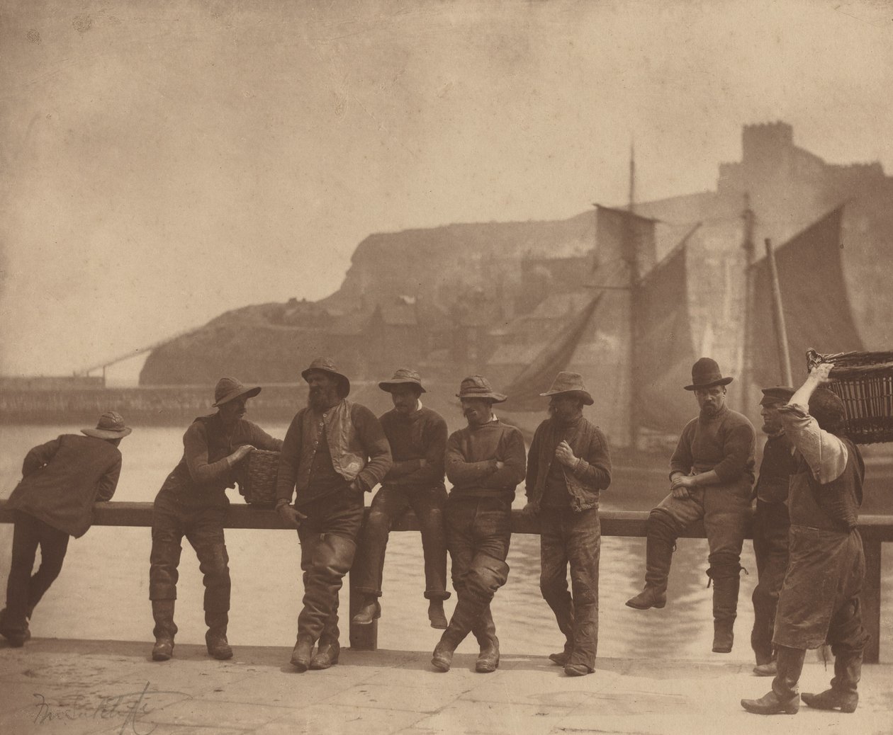 Whitby fiskare av Frank Meadow Sutcliffe