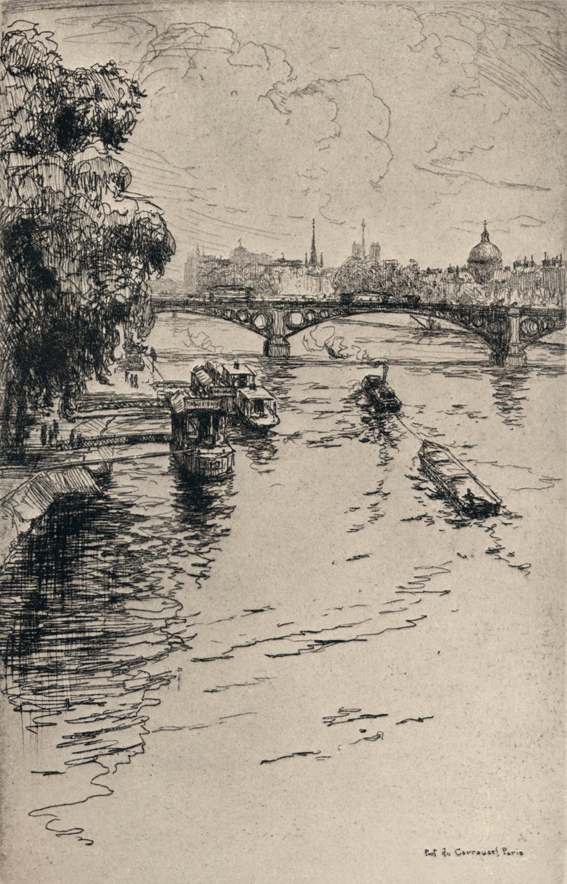 Karusellbron, 1915 av Frank Milton Armington