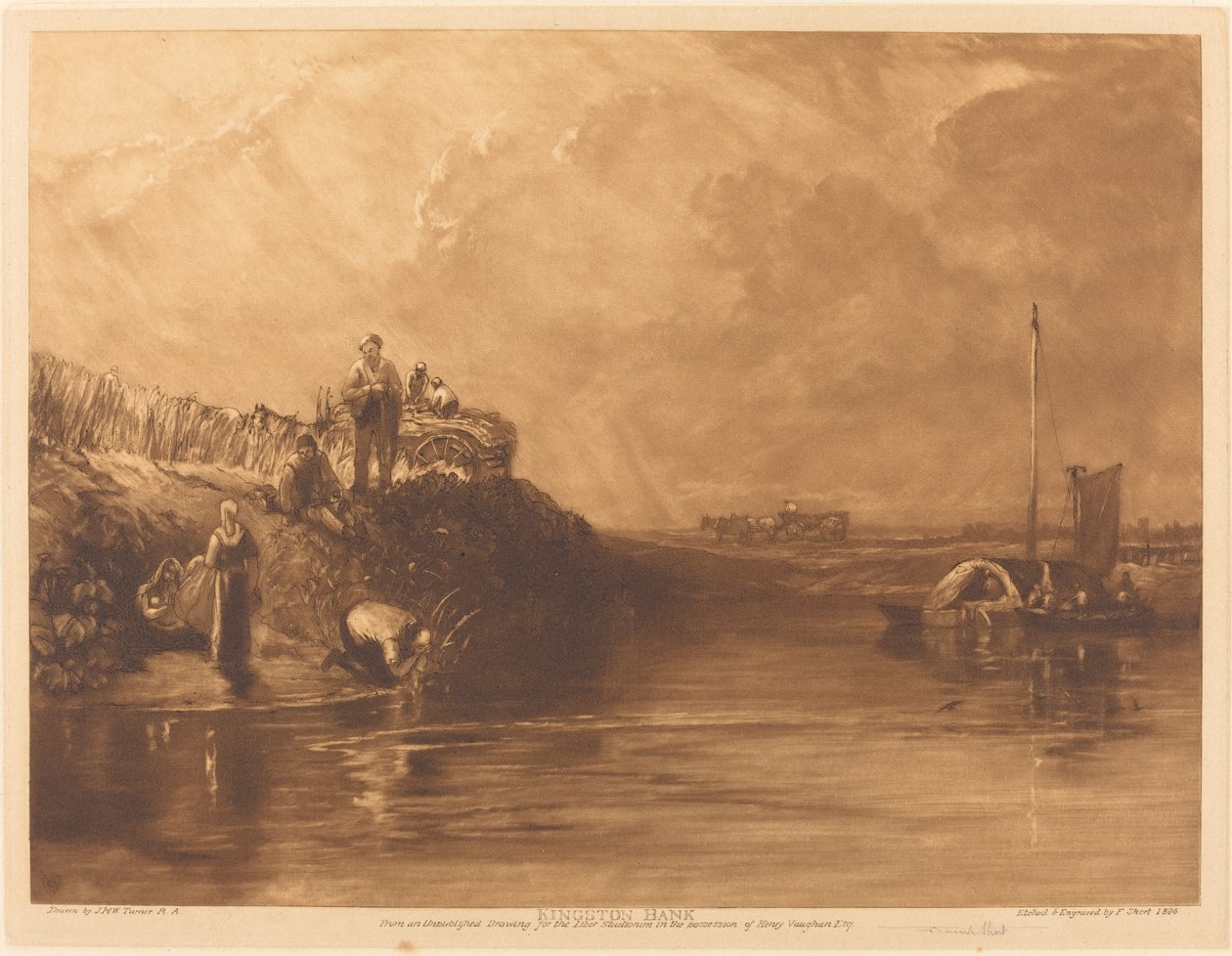 Kingston Bank, nr 2, 1896. av Frank Short