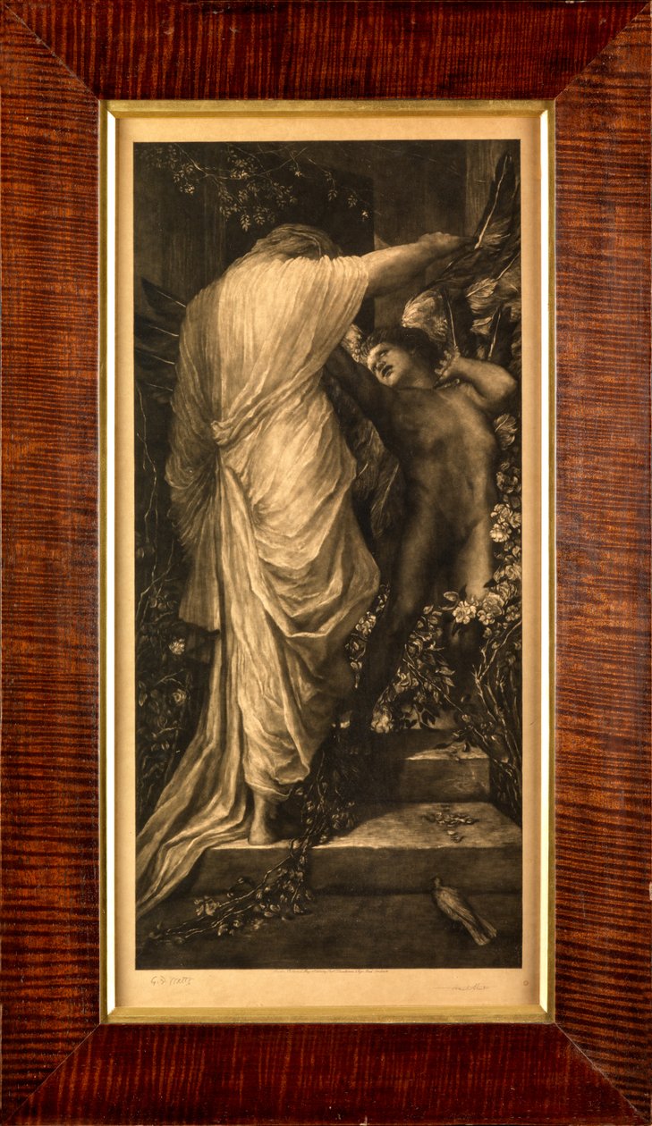 Kärlek och död (mezzotint) av Frank Short
