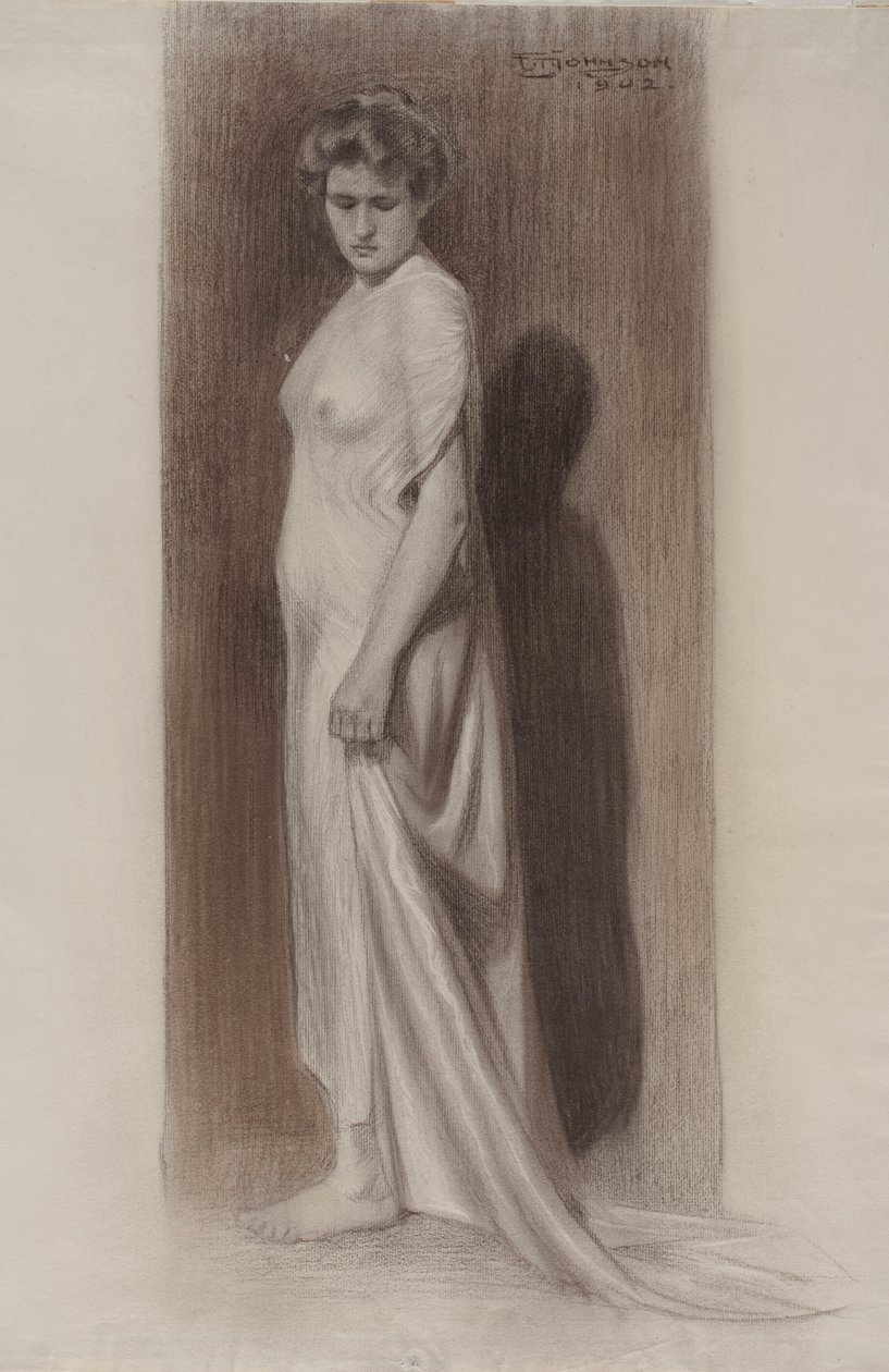 Kvinnlig figur av Frank Tenney Johnson