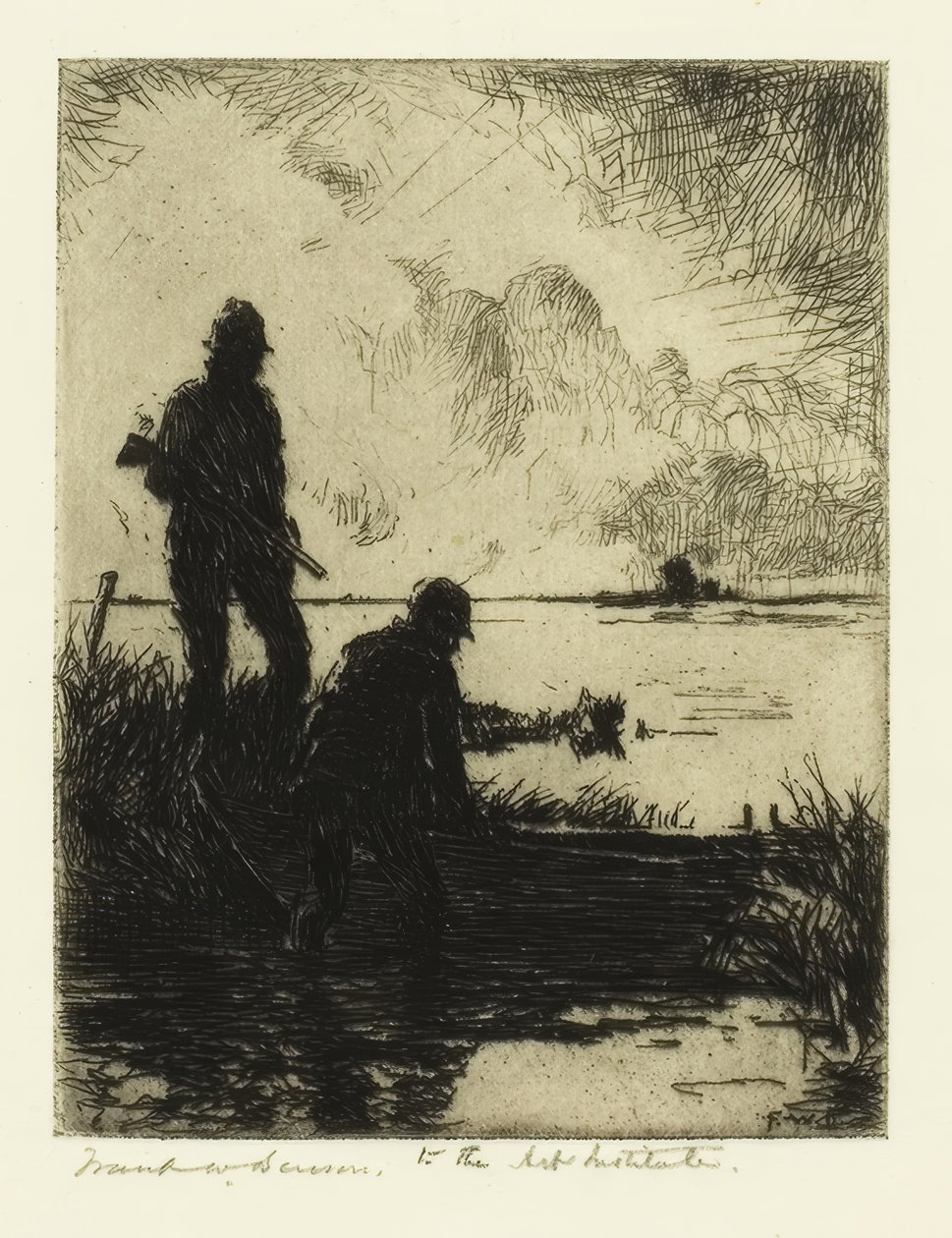 Början av Frank Weston Benson