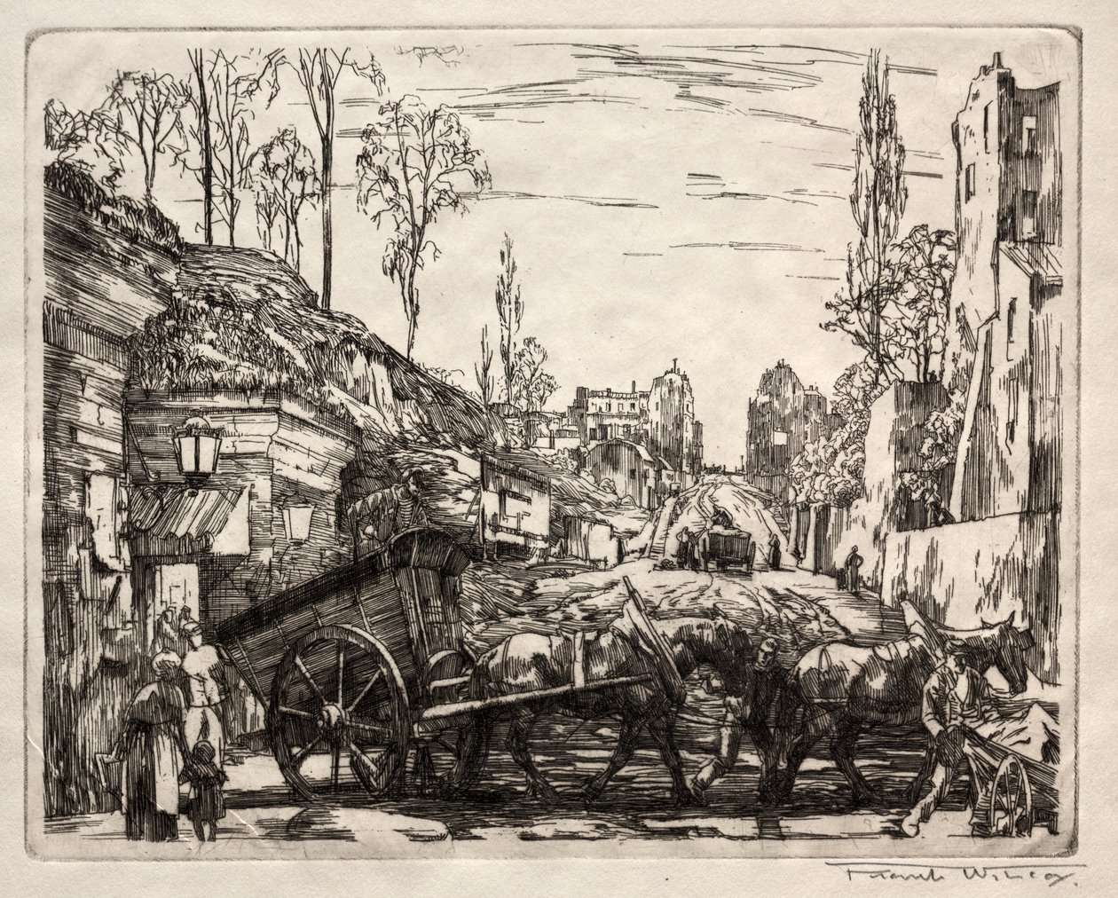 Paris port av Frank Wilcox