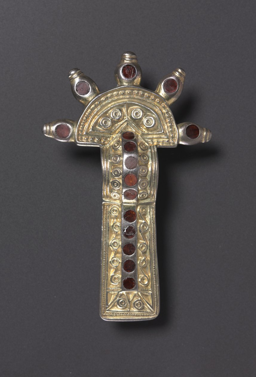 Bow Fibula, 500-tal av Frankish School