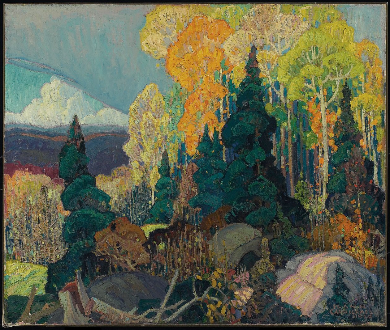 Höstbacke av Franklin Carmichael