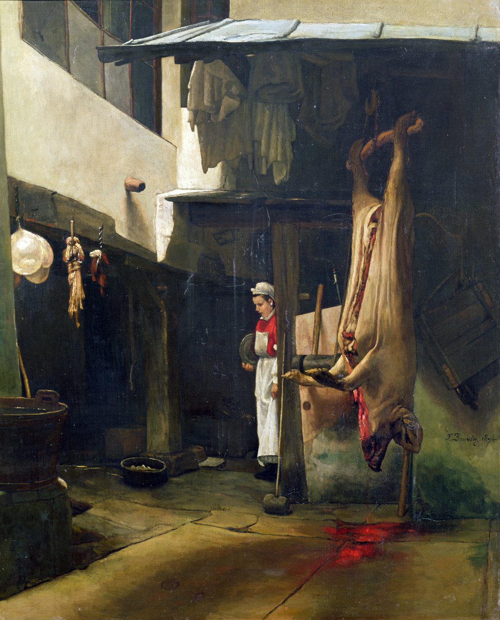 Slaktaren av François Bonvin