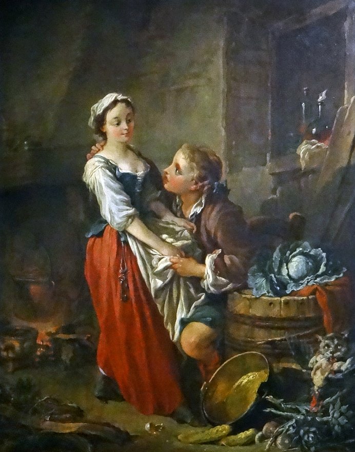 La Belle Cuisinière  av François Boucher