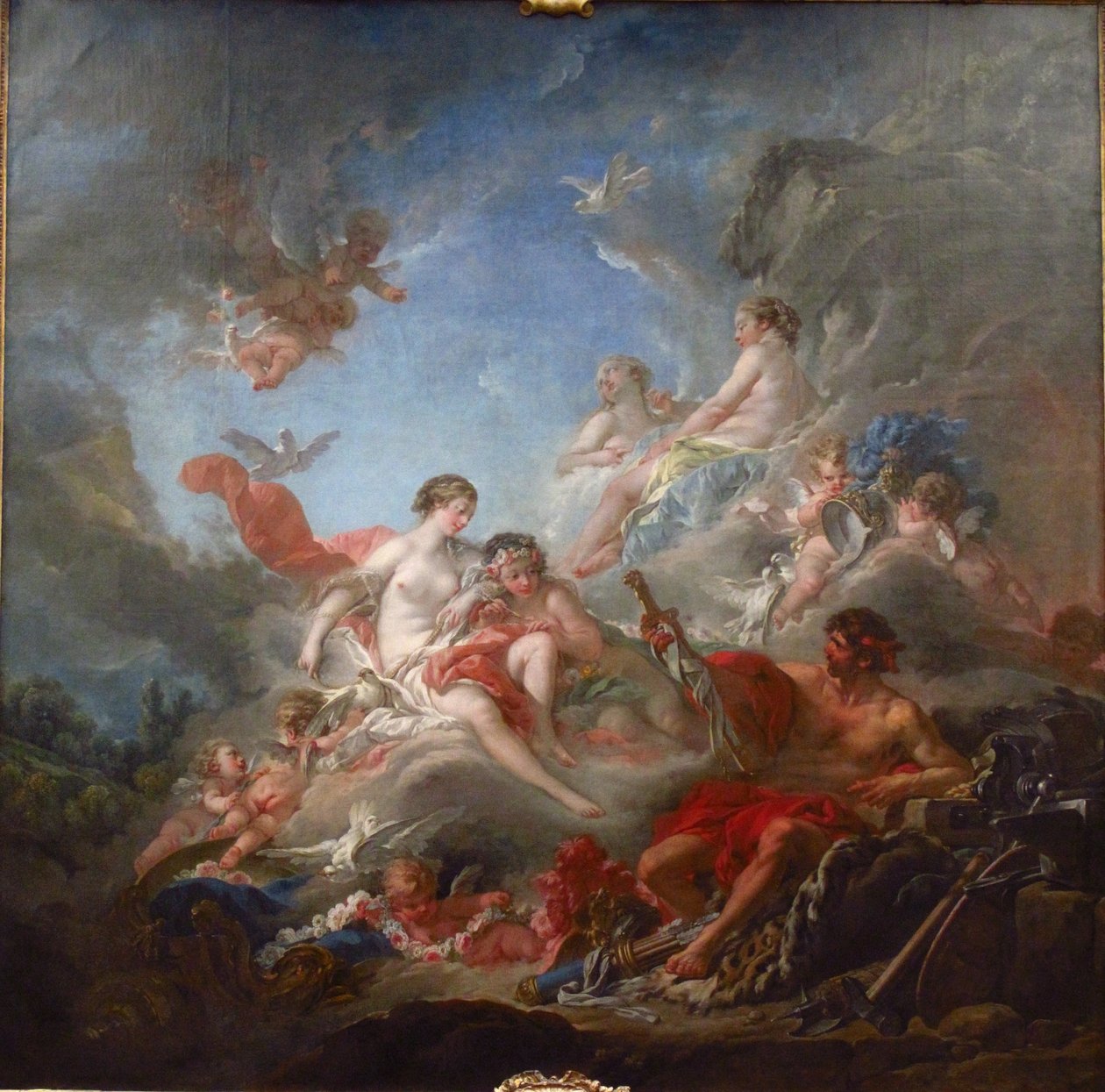 Les forges de Vulcain av François Boucher