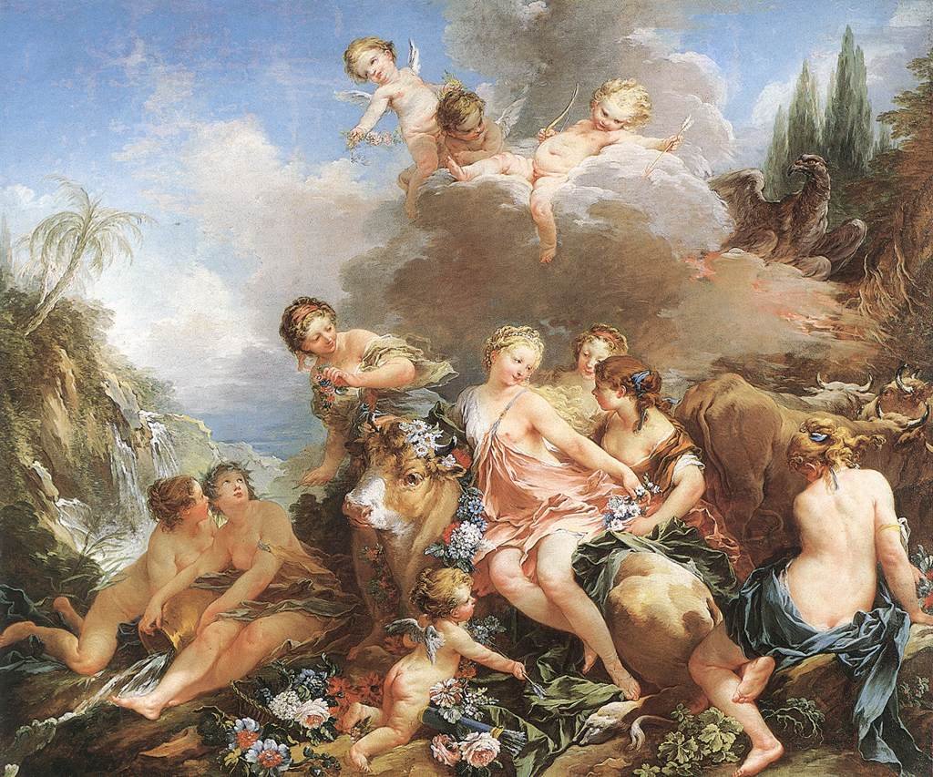 The Rape of Europa av François Boucher