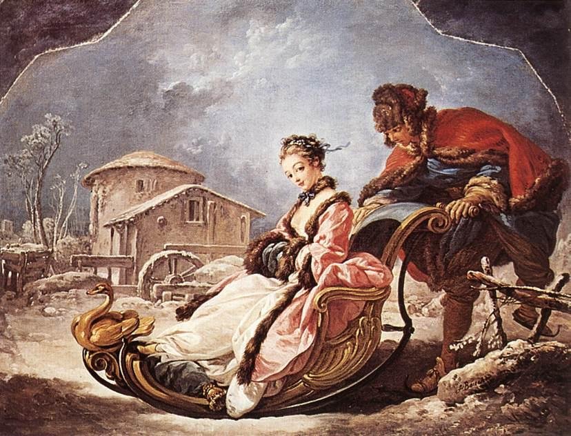 Winter av François Boucher