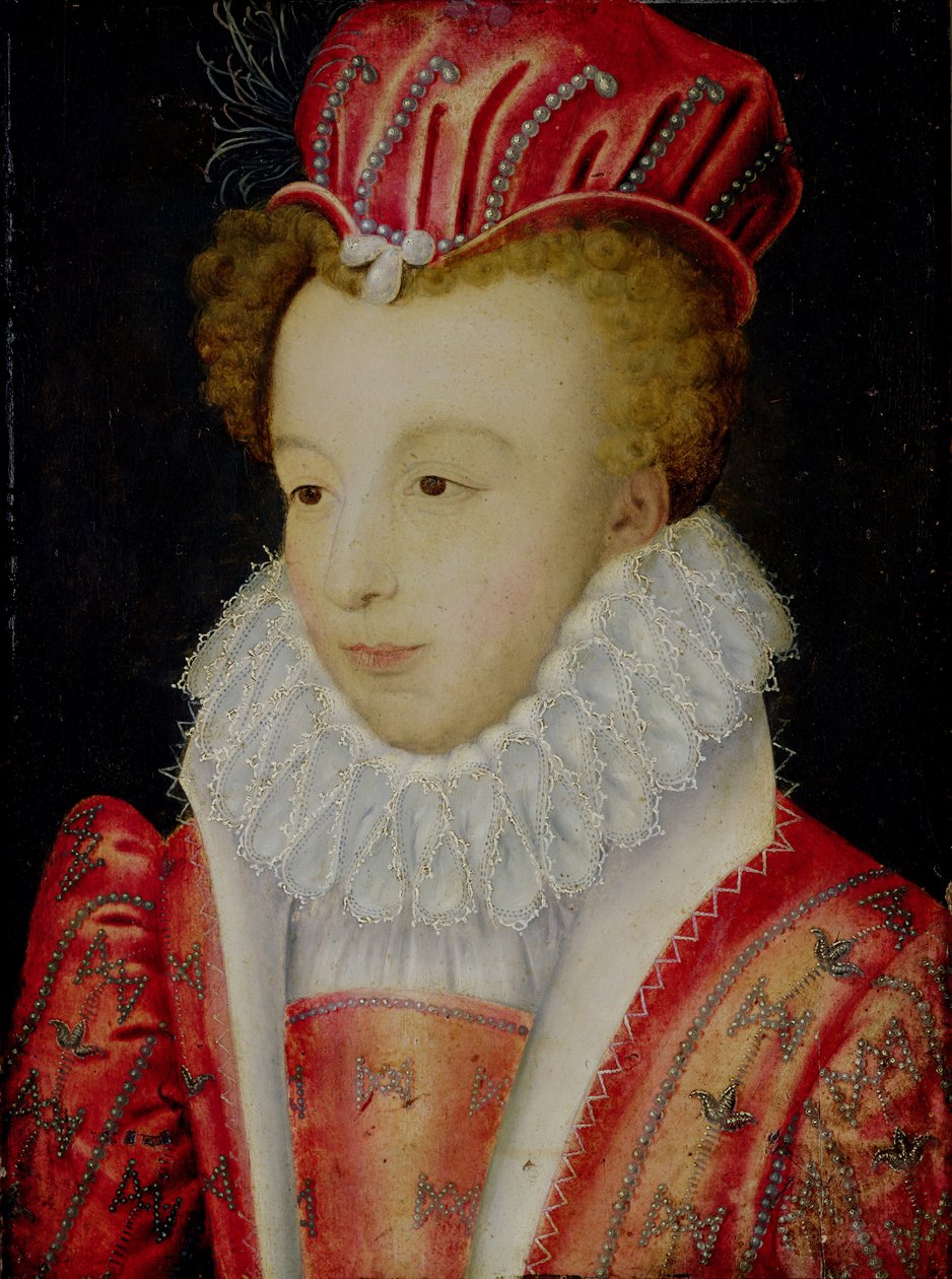 Marguerite de Valois (1553-1615) c.1572 av François Clouet