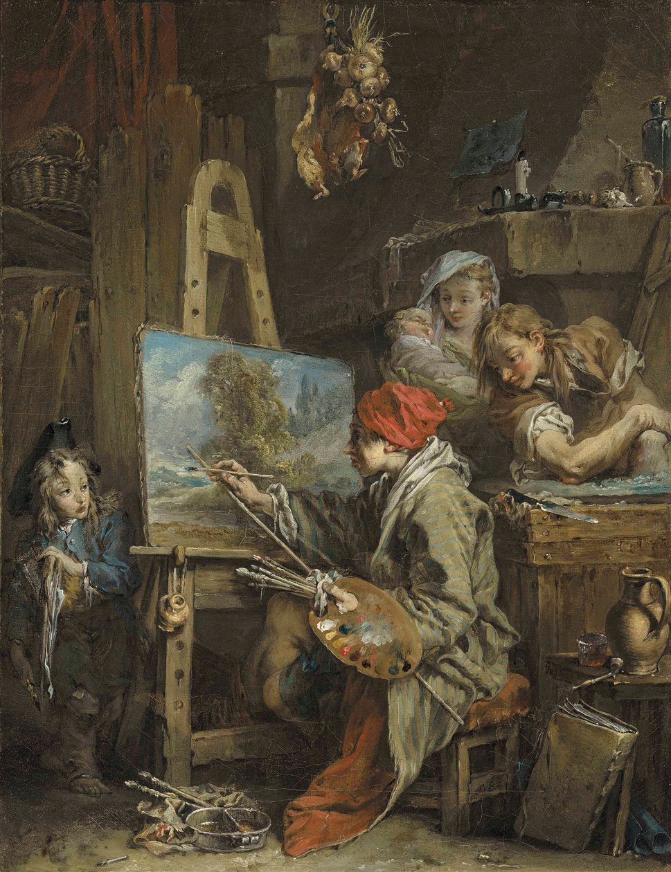 Boucher - Landskapsmålaren av François Boucher