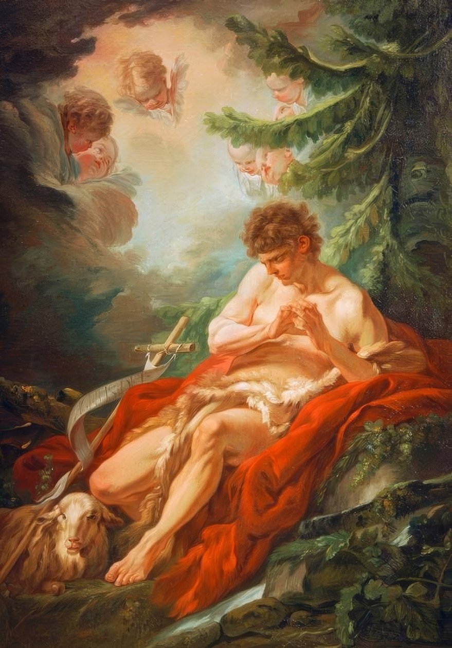 St. Johannes Döparen av François Boucher
