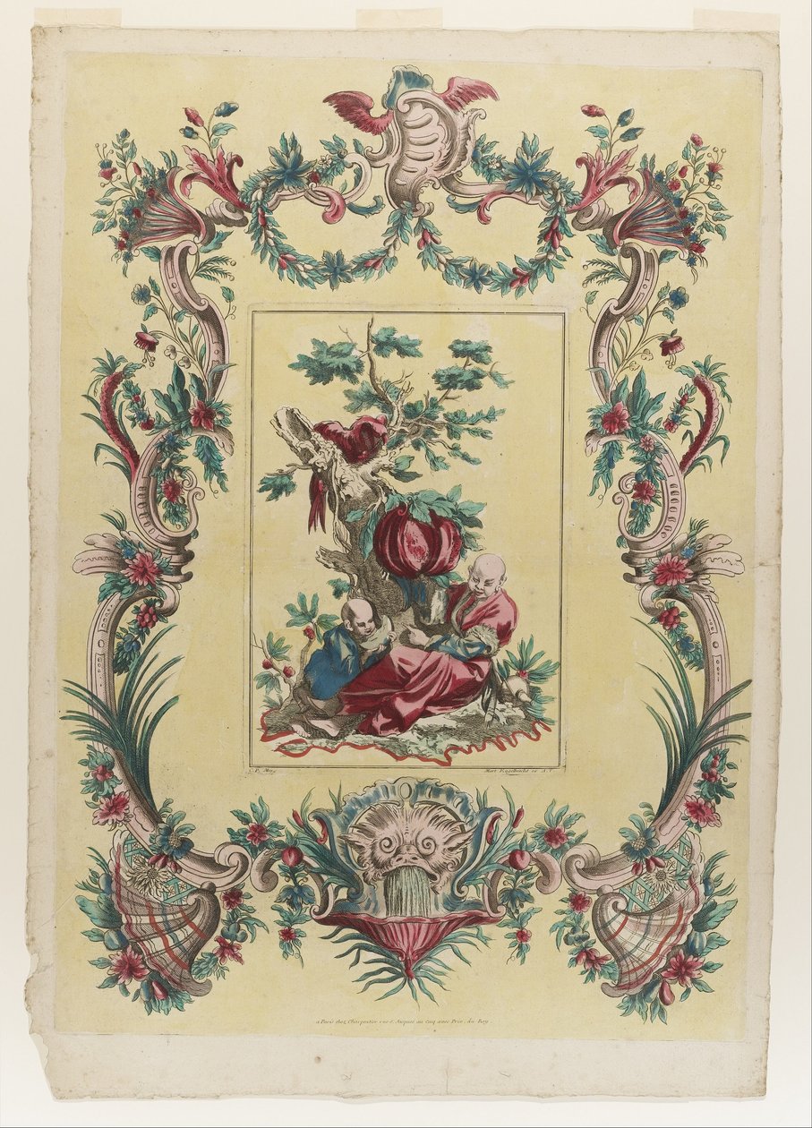 Brandskärm - Smaksinnet av François Boucher