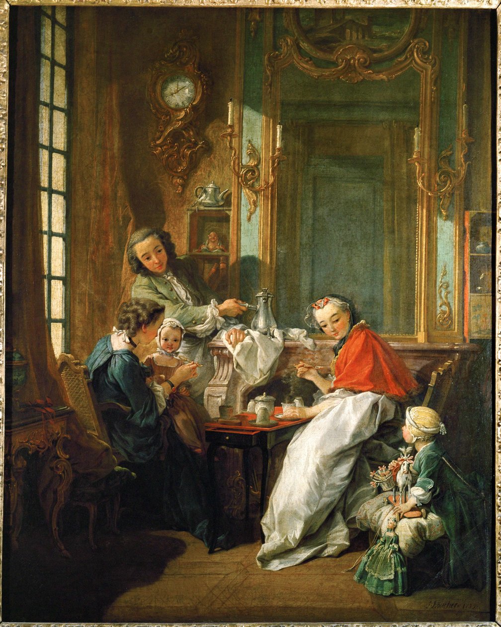 Le dejeuner - lunchen ... av François Boucher