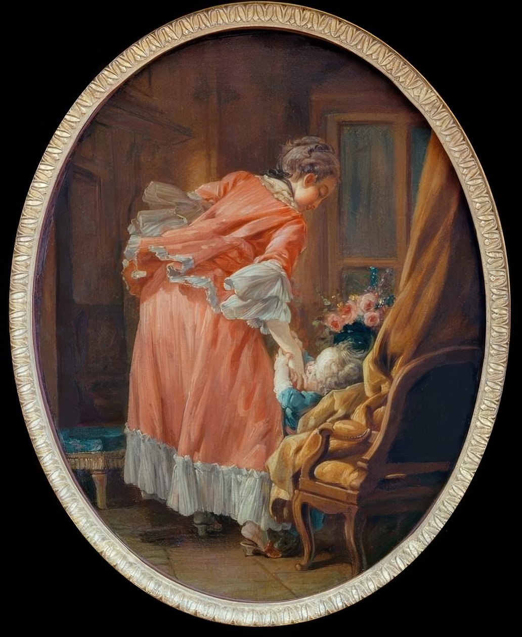 Det bortskämda barnet av François Boucher